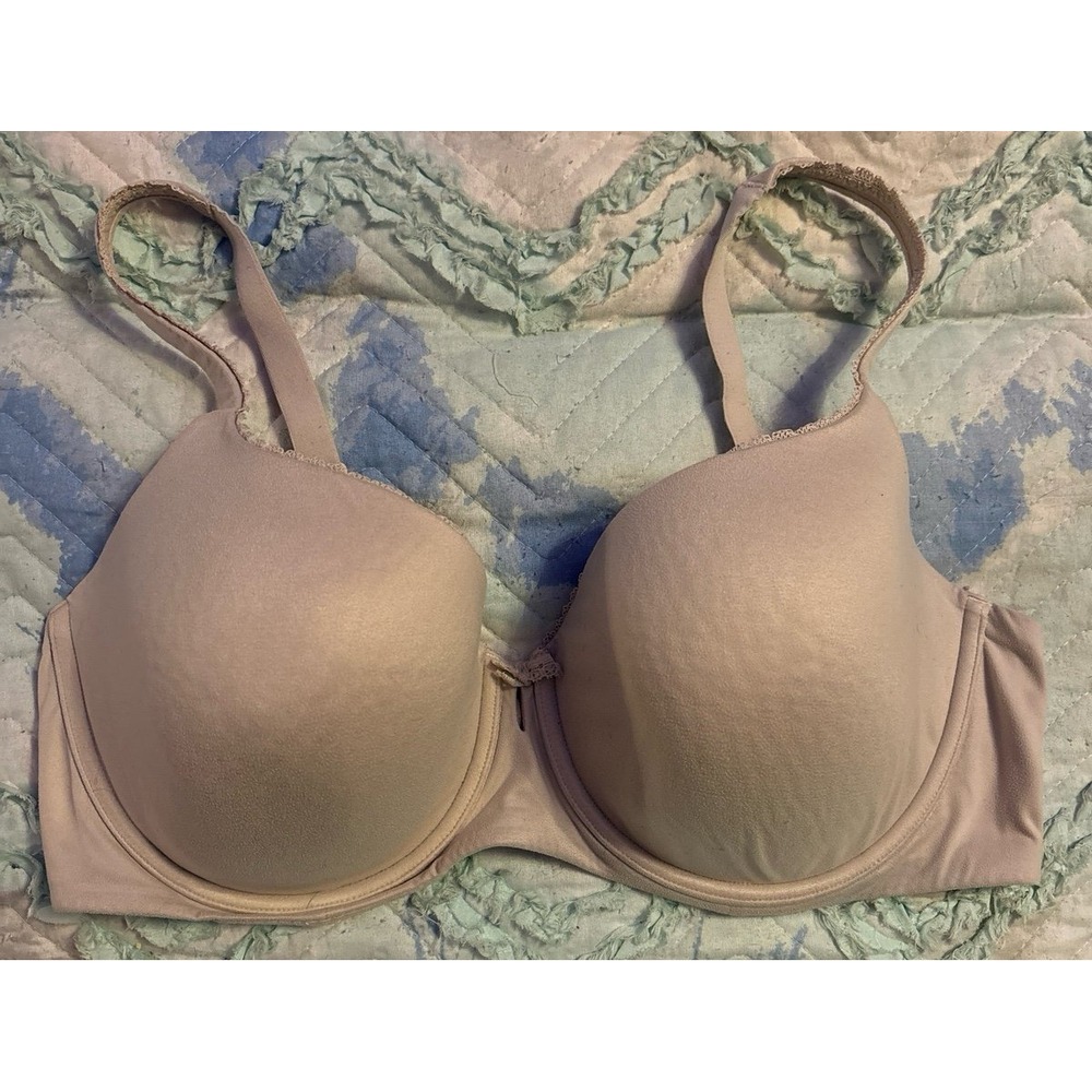 Victoria's Secret Body‎ by Victoria Lined Demi Multi Strap Bra, Nude, 38DDD